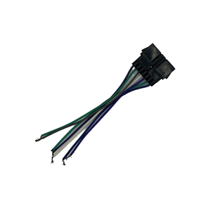 2-Pin T10 / W5W Lamp Socket Wiring Harness with Black/White Wires for Car Interior Lighting - Product Image 4