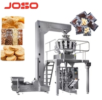 Machine d'emballage automatique verticale pour sachets de film plastique de qualité alimentaire pour snacks de noix soufflées