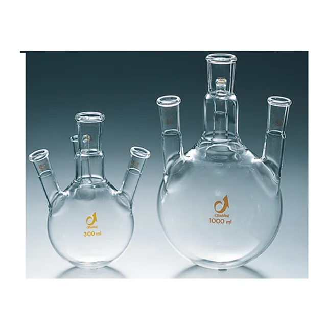 Japanese Transparent Joints Glass Volumetric Portable Flask Display