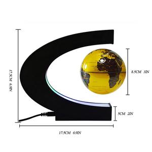 Globe terrestre à lévitation magnétique, carte du monde LED, lampe électronique antigravité, boule lumineuse originale, décoration d'intérieur, lampes, cadeaux d'anniversaire - Product Image 6