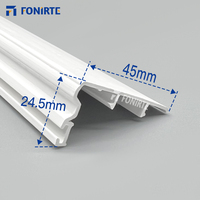 Fonirte VENTE FLASH Profils en plastique UPVC 3 rails Cadre personnalisé Série 112 mm Différentes couleurs Type de fenêtre à battants Durable Écologique