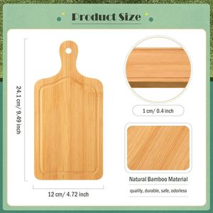 Tùy chỉnh sáng tạo tre thớt Board nhà bếp rau và trái cây thớt với cống quà tặng cho foodies - Product Image 5