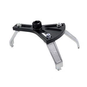 Three Jaw Tool Fuel Cap Removal Wrench Metric Hex Opening Smooth Jaw Industrial Grade High Carbon Steel Black Surface - Product Image 4