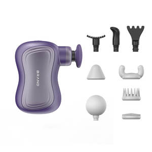 Massaggiatore Muscolare Portatile Healthpal <span class=keywords><strong>Mini</strong></span> ad Alta Velocità Ricaricabile con 8 Testine per Massaggio Profondo dei Tessuti - Product Image 6