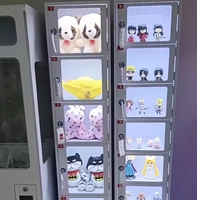 Fabrika toptan iç mekan oyunu oda sihirli kutu kapsül otomat ödül soyunma gösteren bebek ve model butik mağaza için
