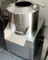 Industriële wortelgroente-schilmachine, elektrische aardappelenschiller voor voedselverwerkingsbedrijven