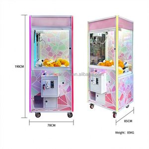 Machine à pêche de figurines personnalisée, de type boîte en bois, avec accessoires en bois et acrylique, à détection par balayage et récupération, grande taille, à monnayeur - Product Image 6