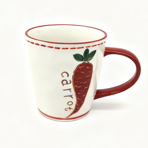 2025 phong cách mới cà rốt năng lượng handmade Vòng Gốm Bộ đồ ăn với dưới tráng men kỹ thuật Quảng Đông cao xuất hiện thực tế - Product Image 6