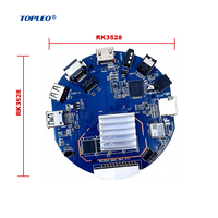 Topleo Pcba Pcb Rk3528 8k Android Tv Box Tv Stick Rk3528 Pcba Fabrication de circuits imprimés personnalisés