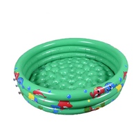 Piscine gonflable 2 en 1 pour bébé avec fond antidérapant en PVC à bulles pour les enfants, jeux aquatiques intérieurs et extérieurs