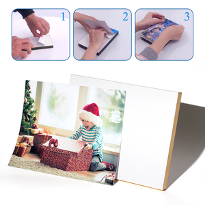 Impression vierge Cadre <span class=keywords><strong>photo</strong></span> MDF sans cadre avec bloc <span class=keywords><strong>photo</strong></span> adhésif - Product Image 3