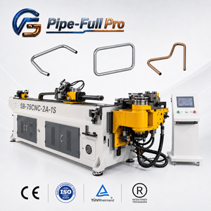 เครื่องดัดท่ออัตโนมัติ75CNC สแตนเลสสตีลเครื่องดัดท่อไฮดรอลิก - Product Image 1