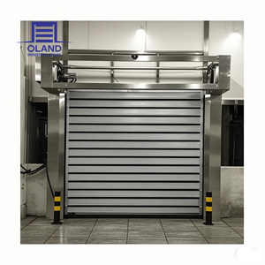 <span class=keywords><strong>Porte</strong></span> rapide industrielle robuste à spirale, <span class=keywords><strong>porte</strong></span> <span class=keywords><strong>de</strong></span> <span class=keywords><strong>garage</strong></span> à enroulement rapide en aluminium pour entrepôt - Product Image 2