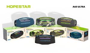 ลำโพงไร้สาย HOPESTAR A60ultra กำลังขับ 450W พกพาสะดวก พร้อมซับวูฟเฟอร์ ไฟ RGB LED กันน้ำ แบตเตอรี่ 10000mAh ไมโครโฟนในตัว - Product Image 4