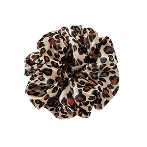 Chouchous en satin de soie surdimensionnés de qualité supérieure, élastiques doux sans plis pour femmes, grands accessoires capillaires en soie pour cheveux épais et bouclés - Product Image 3