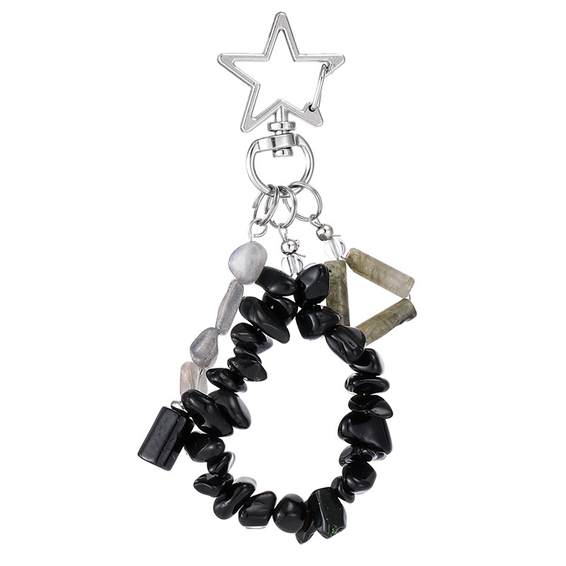 1.Labradorite + Obsidian