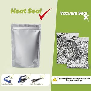 Sacchetto di alluminio Mylar recort Doypack sacchetto argento per uso alimentare 121 gradi Celsius sottovuoto per la conservazione degli alimenti Stand up recort sacchetti - Product Image 3