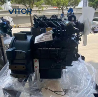 Conjunto de Motor de Excavadora D722 Compatible con U10-3 U15 U17 CX12D SY16C SY18C, Piezas de Maquinaria de Construcción