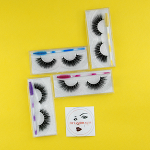 Sales broadly private label 3d mink hair faux eyelashes - Product Image 1