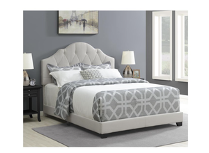 Хорошее качество, мягкая платформа, оттоманская тканевая хранилище, деревянная двуспальная кровать - Product Image 2