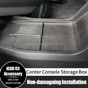 Organizador de TPE de alta calidad, caja de almacenamiento para consola central, Kit de accesorios interiores para Chery Icar 03 Jaecoo J6 - Product Image 2