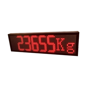 PW Series <b>ABS</b> LED Display for Truck & Axle Scales-OEM/ODM Customizable Weighing Scale Indicator External Display - Product Image 6