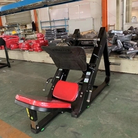 Machine de presse à jambes à 45 degrés à charge de plaques pour usage commercial en salle de sport, équipement de fitness et d'entraînement de force