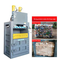 Machine à balles en plastique de déchets Presse à balles hydraulique verticale Compacteur Presse à balles