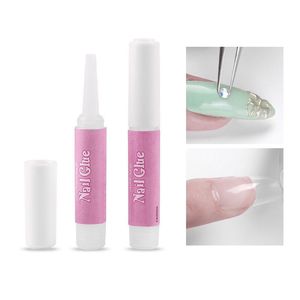 <span class=keywords><strong>Pegamento</strong></span> de uñas orgánico 3D de secado rápido superventas de 2G, puntas de presión personalizadas <span class=keywords><strong>para</strong></span> arte de uñas 3D - Product Image 1