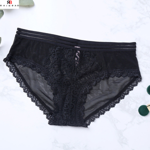 Vente la plus chaude femmes culottes dames slips Sexy dentelle impression fille culotte utilisée sous-vêtements transparents Lingerie Sexy Lingerie pour le sexe - Product Image 3