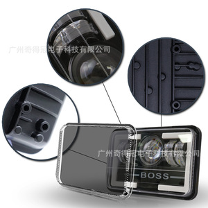 Jiaxingsheng Boss Style <b>Led</b> <b>Headlights</b> 5.75 Inch For Jeep Wrangler Motorcycle With Ip67 Protection - Product Image 1