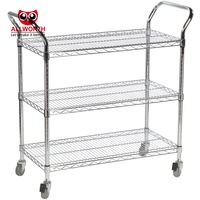 Meilleures ventes de chariots de cueillette à plusieurs niveaux de haute qualité Chariot d'entrepôt pour poste de travail