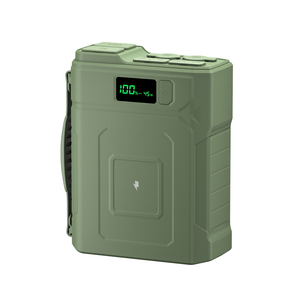 Batterie externe 12V DC 30Ah avec connecteur Anderson 30A et écran LCD pour <span class=keywords><strong>éclairage</strong></span> de <span class=keywords><strong>camping</strong></span>, compresseur d'air, pompe à air de voiture, réfrigérateur - Product Image 1