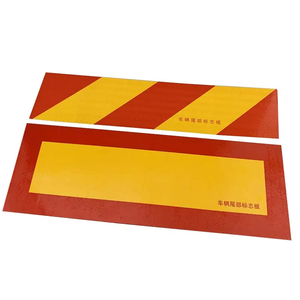 Ventes directes d'usine ECE70 Panneau réfléchissant arrière en aluminium pour remorque de camion et autres véhicules lourds - Product Image 1