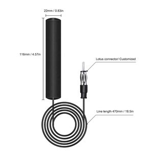 Directo de fábrica 4G LTE Wifi <span class=keywords><strong>GSM</strong></span> Antena omnidireccional Montaje adhesivo 700-2600MHz Vertical para Hotspot Router <span class=keywords><strong>Gateway</strong></span> Modem - Product Image 1