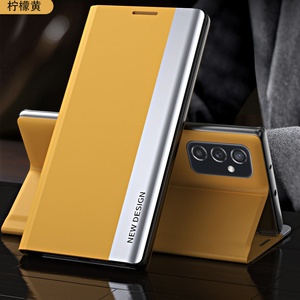 Nuevas Fundas para Teléfono Móvil Samsung Galaxy S24 M14 5G/S23/M13, Fundas de Cuero con Tapa y Acabado de Lujo, Soporte Invisible - Product Image 3