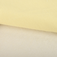 Tissu de tente imperméable et ignifuge, imprimable, laminé, enduit, jaune clair, pour usage extérieur (auvent)