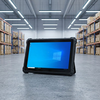 Tableta Robusta de 10.1 Pulgadas I5/i7, Tableta PC con Windows de 16+256 GB, Escáner de Código de Barras, NFC y Batería de 6000 mAh con Intercambio en Caliente