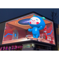 Fenêtre virtuelle mur vidéo écran mural couleur affichage 3D Led affichage publicité extérieure Pantalla 3D Publicidad