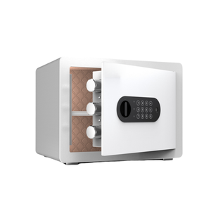Piccolo blocco a chiave in acciaio da 25cm Anti-furto scatola sicura per l'home Office e l'hotel invisibile per bambini - Product Image 1