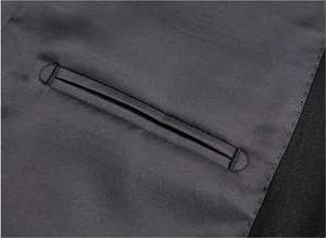 Personnalisé Italien 80% Tissus De Laine Hommes Slim Fit Violet Bleu Royal Mariage Marié Smoking Occasions D'affaires Comprend Manteau Pantalon Photos - Product Image 6