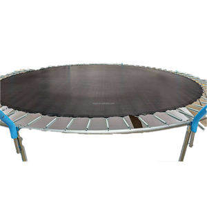 Trong nhà ngoài trời <span class=keywords><strong>Trampoline</strong></span> với mạng lưới an toàn nặng nhiệm vụ thép Polypropylene khung chống trượt nhảy Pad cho trẻ em người lớn gia đình - Product Image 5
