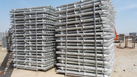 Pile d'ancrage de poteau de vis de terre galvanisée d'usine