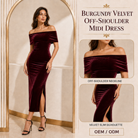 Robes de soirée personnalisées pour galas et banquets |   Robes de bal longues en velours antistatique OEM ODM