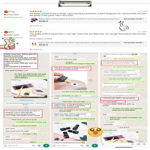 Colle pour extensions de cils, colle forte pour extensions de cils semi-permanentes, séchage rapide, colle puissante pour extensions de cils - Product Image 6