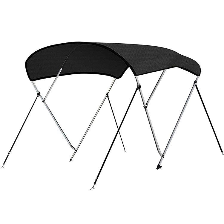 Нержавеющая сталь морской Бимини Топ с проушиной дешевые чехлы для лодки Ткань Водонепроницаемая алюминиевая лодка Крышка