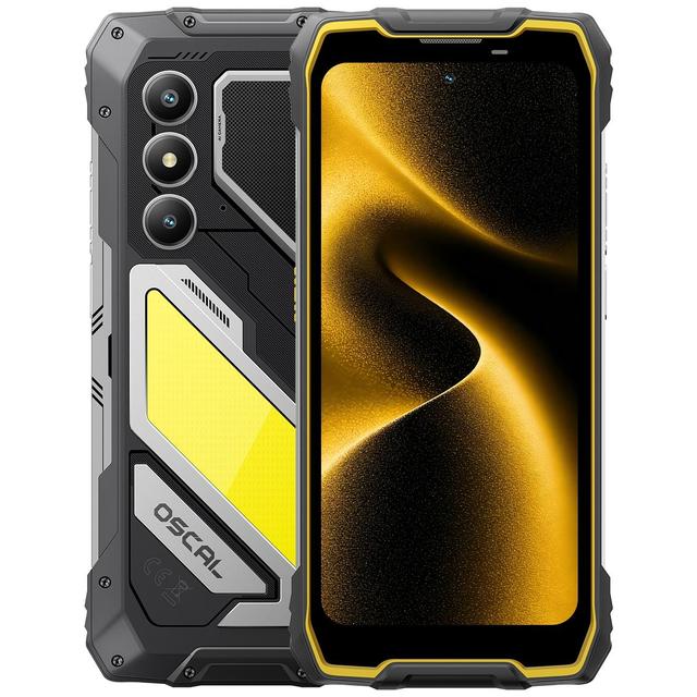 Blackview Oscal Pilot 5 Rugged Android Phone 15000mAh Battery 8GB+256GB 6.67 Inch Fingerprint Unlock Dual SIM 5G Phone