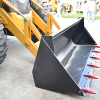 Pengiriman gratis Backhoe Loader baru retrosnadora 4x4 roda/Backhoe Loader