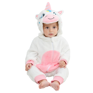MICHLEY inverno vestiti bambino ragazze flanella animale Babi tuta neonato ragazzi abbigliamento inverno all'ingrosso tutine bambino - Product Image 4