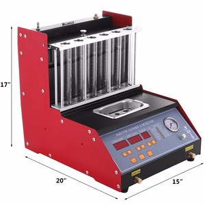 Machine de test d'impulsions d'injecteur et de nettoyage par ultrasons LUTRO SY-6D pour voitures universelles, débit de 4,5 L/min, AC220V/110V - Product Image 2